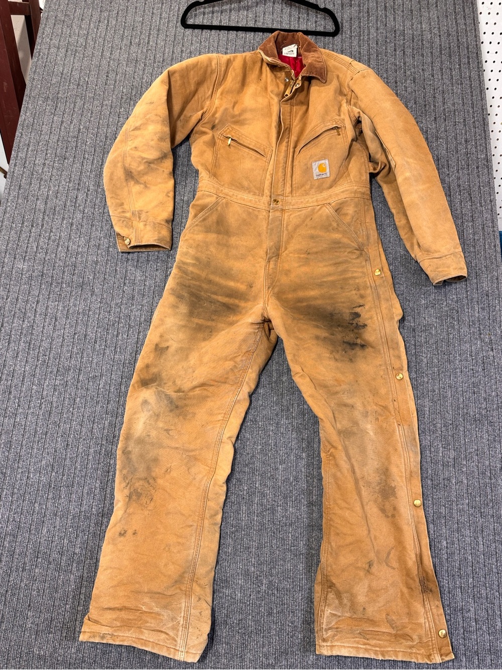 Carhartt X01 Quilted Coveralls 36R